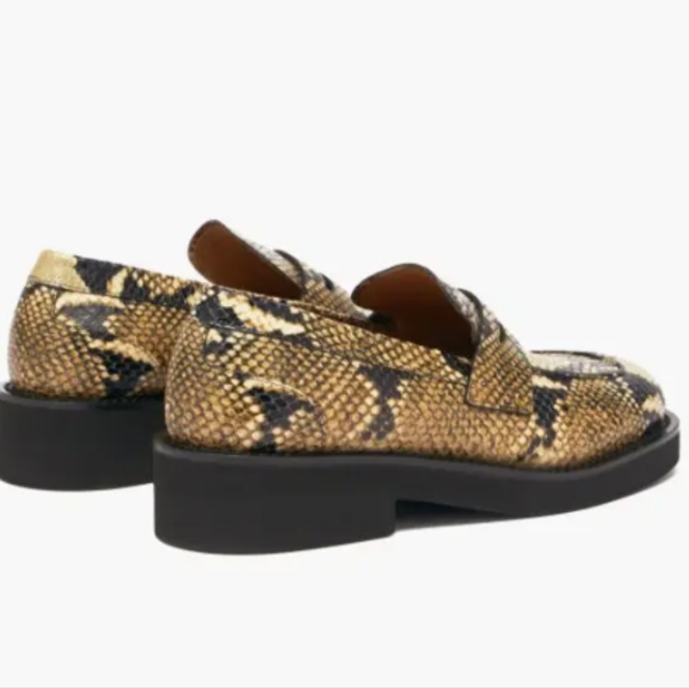 MARNI Python Print Chunky Loafers - Picture 2 of 10